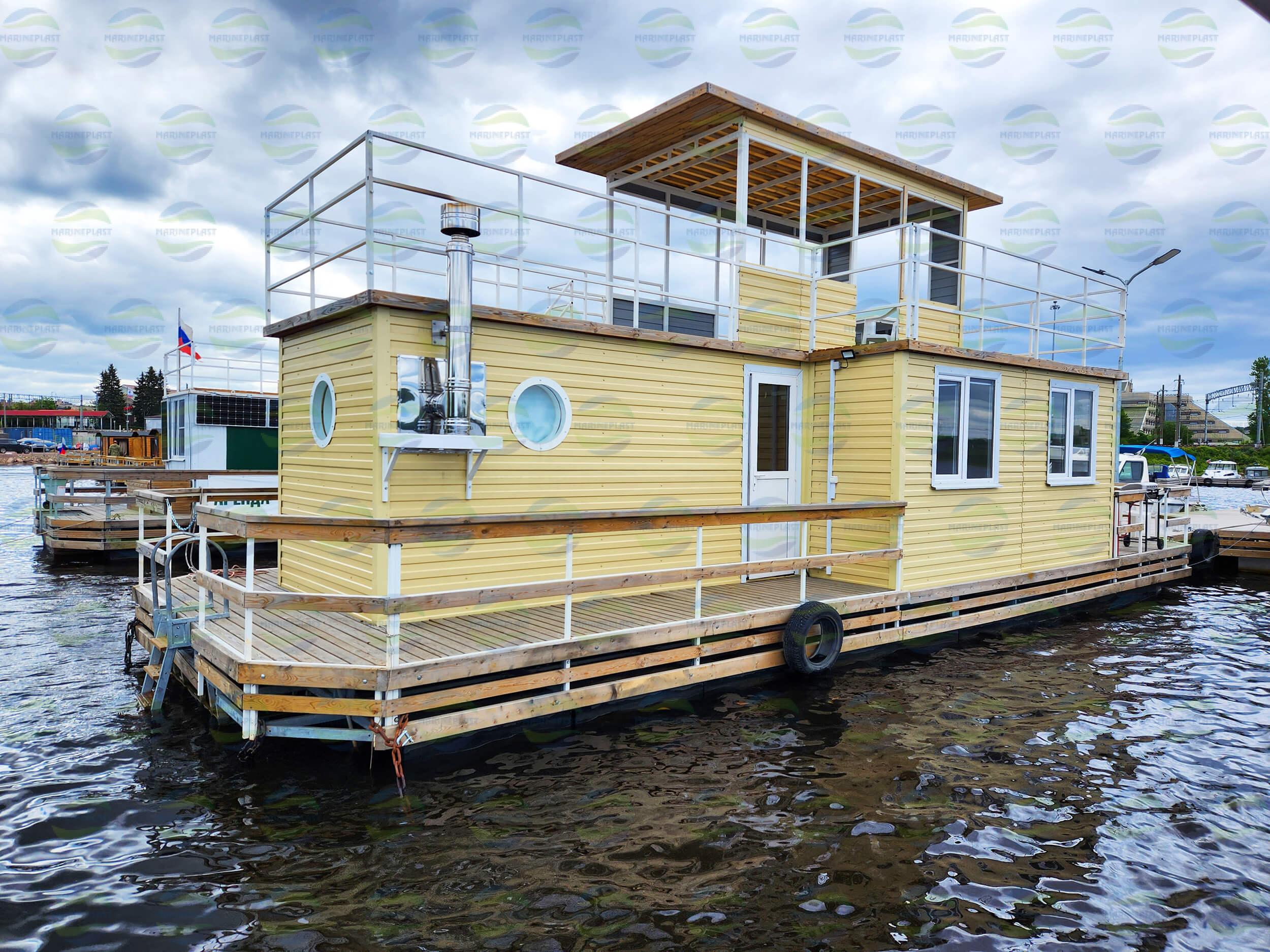 плавдом с мотором