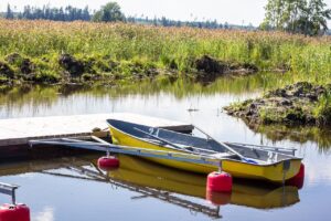 причал для лодки