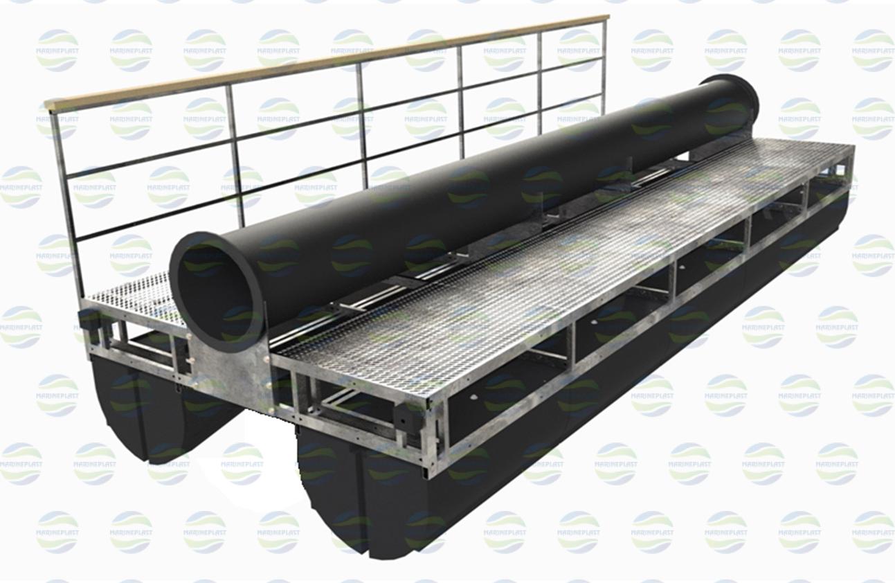 понтон под насос