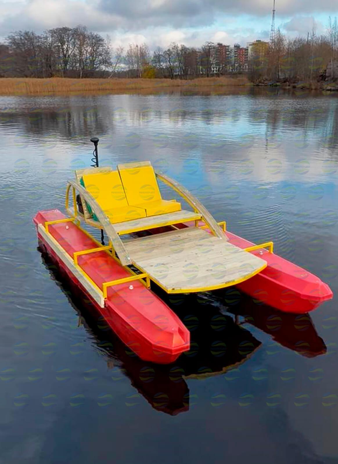 Прогулочный катамаран AquaCat-4.2