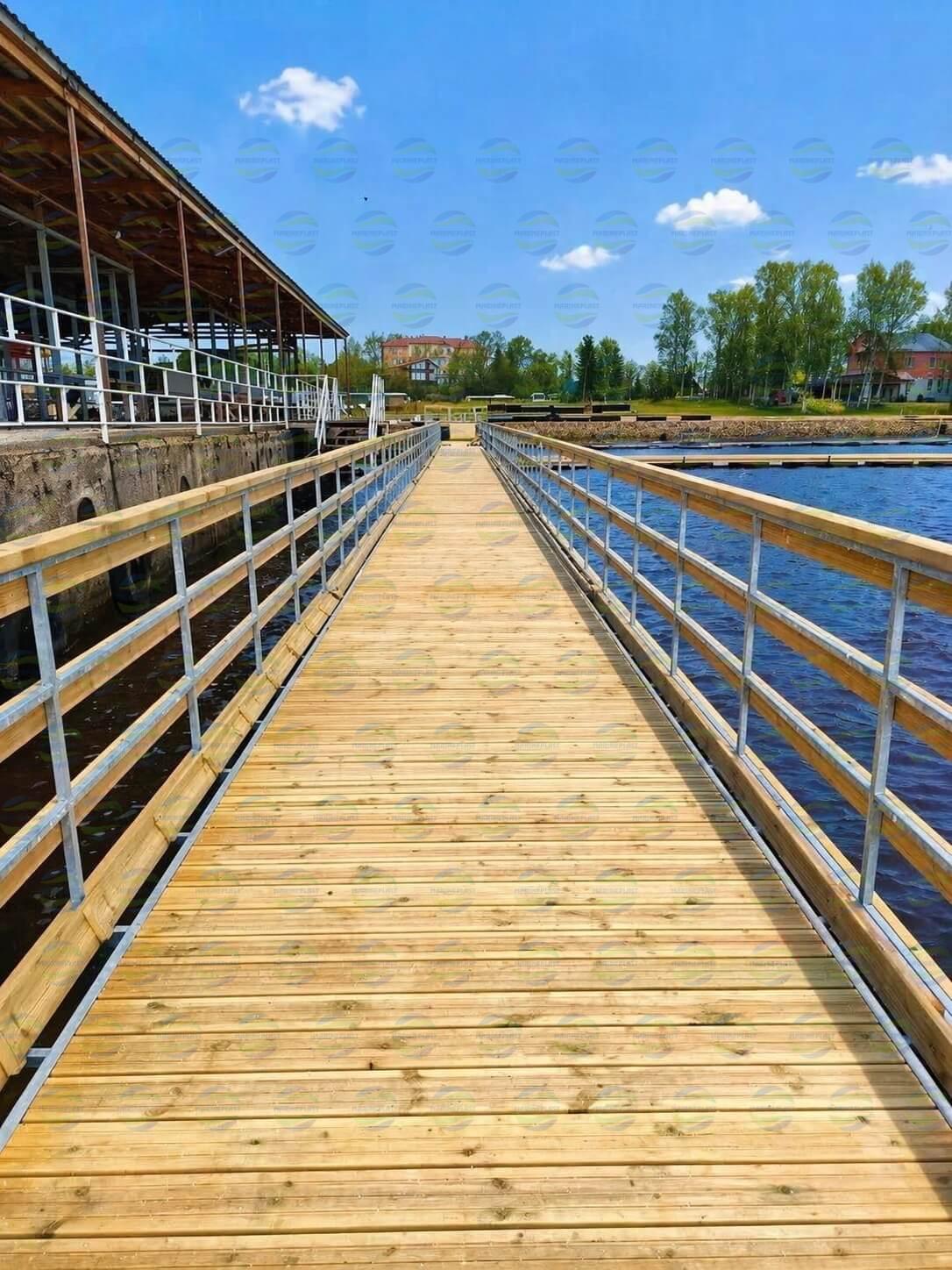 причал для яхт и катеров карелия