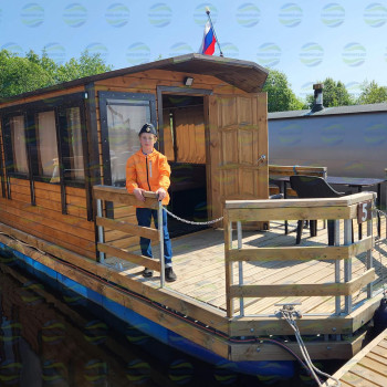 строительство плавучих домов, монтаж, сборка плавучий дом цена